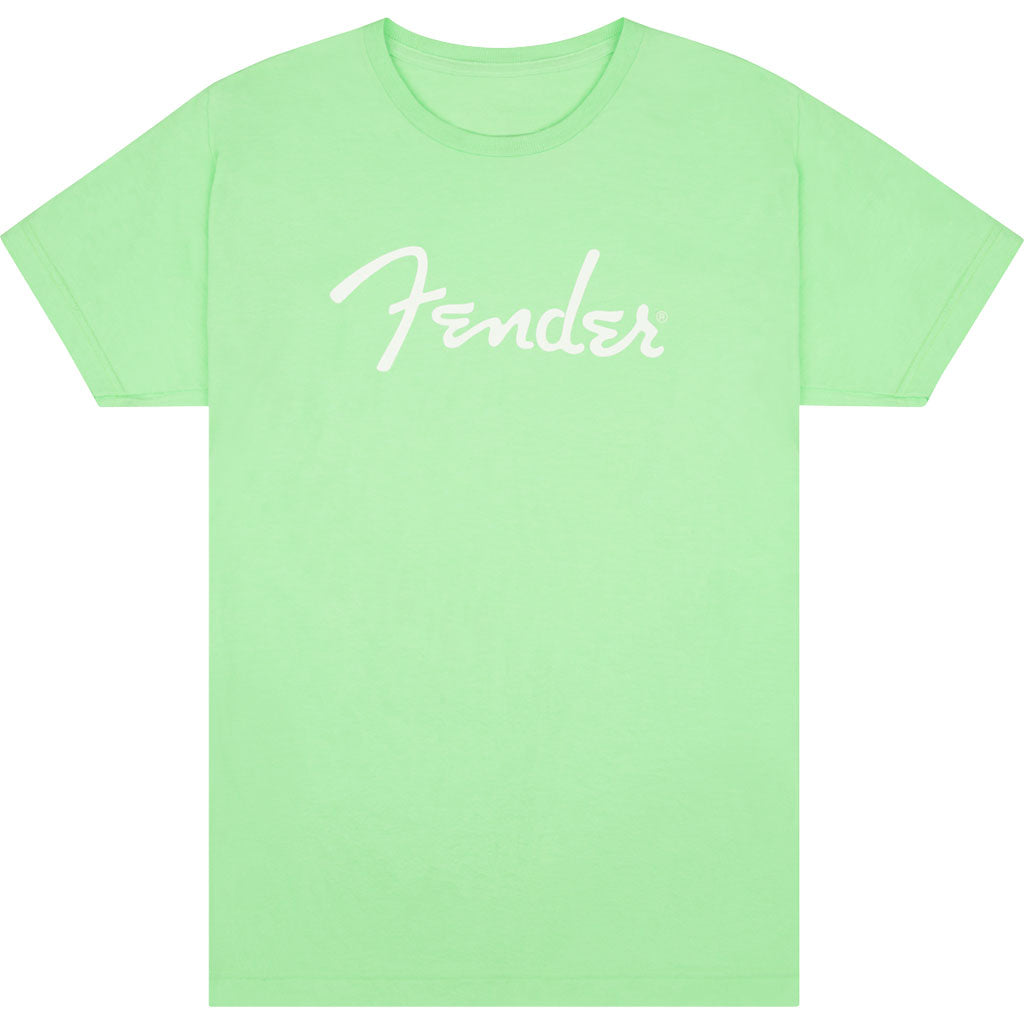 Fender® Spaghetti Logo T-Shirt, Surf Green, M