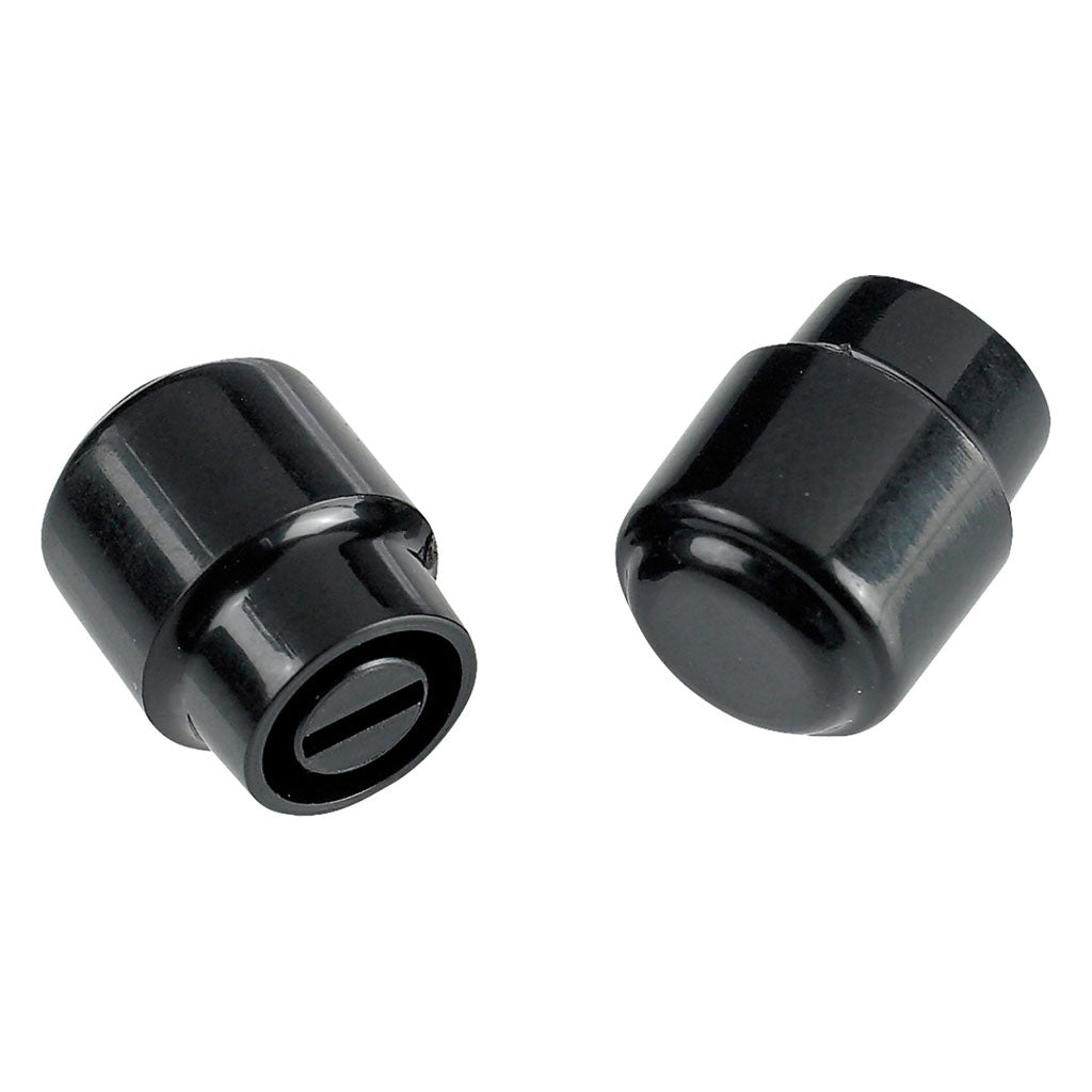 Fender Telecaster Barrel-Style Switch Tips - Black - 2 pcs.