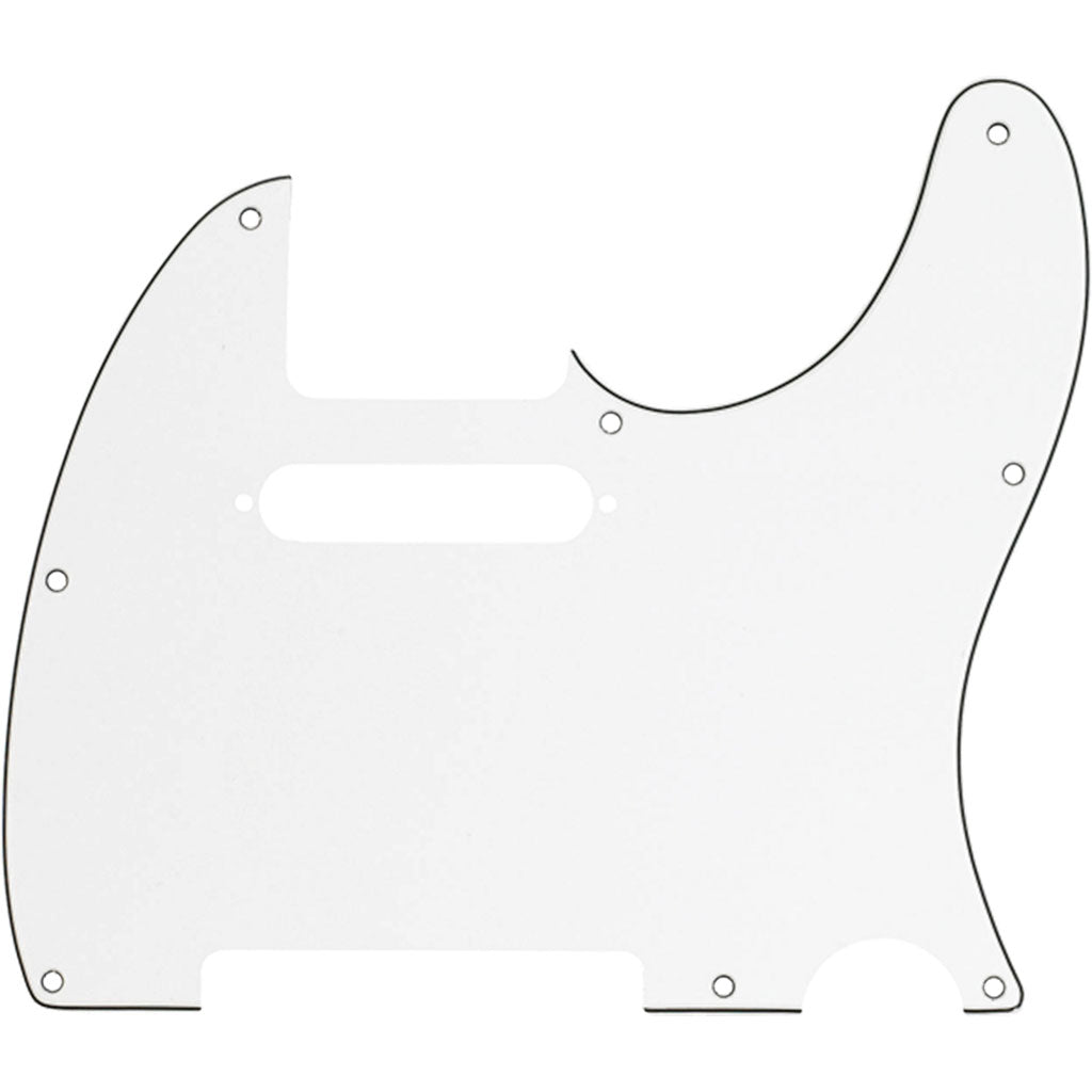 Fender - Pickguard, Telecaster®, 8-Hole Mount, Parchment, 3-Ply