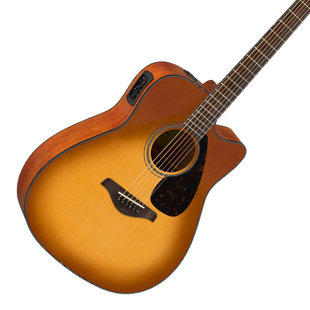 Yamaha FGX800C Acoustic Electric Guitar Sand Burst