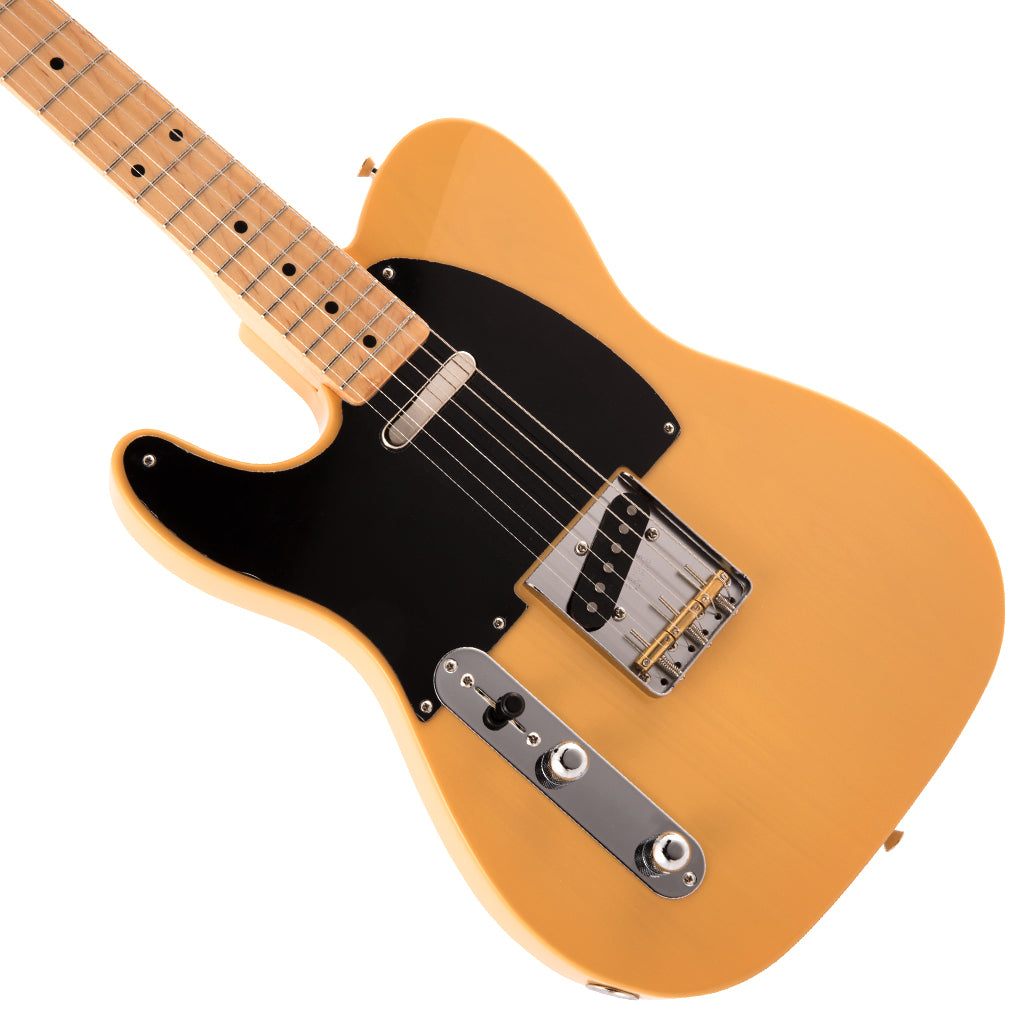 Fender Made in Japan Traditional 50s Telecaster Left Handed Maple Fingerboard Butterscotch Blonde