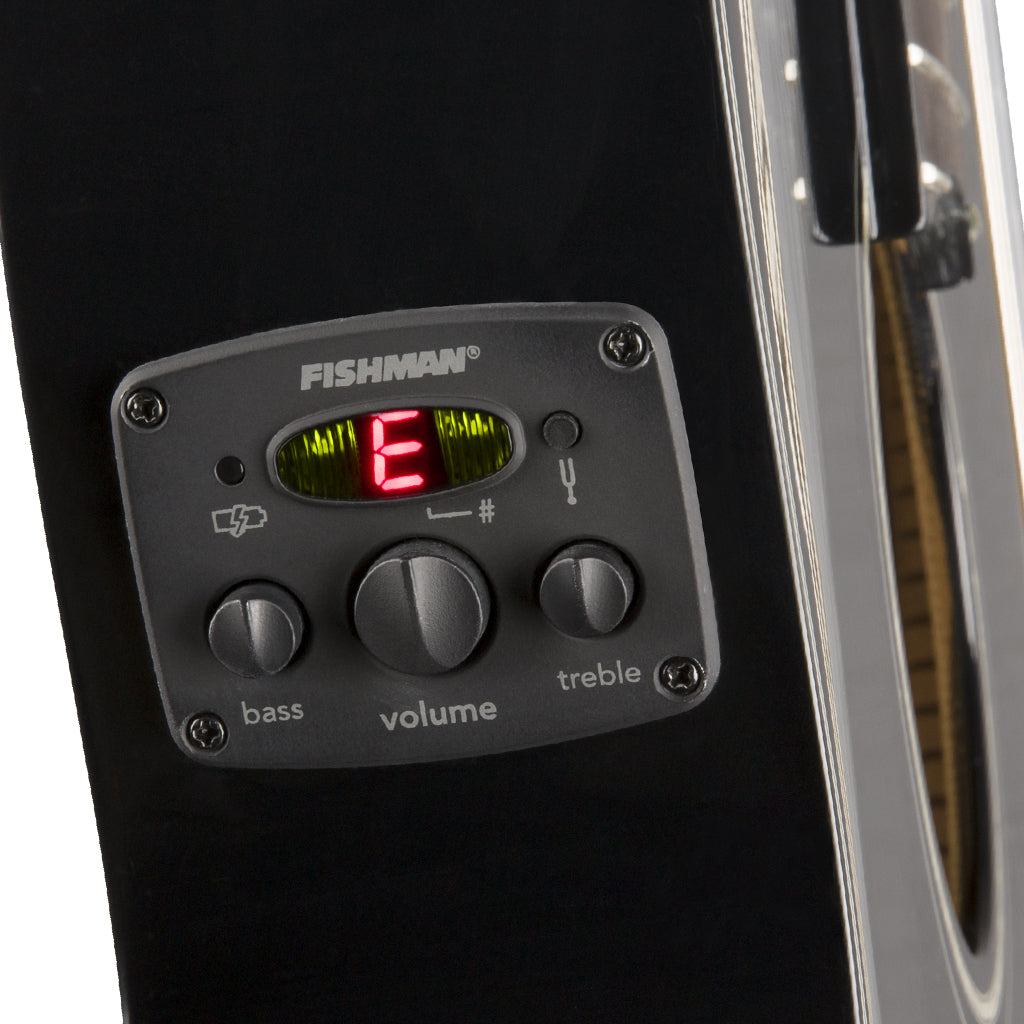 Fender CN 140SCE Nylon Thinline Black Walnut Fingerboard