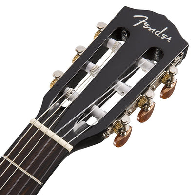Fender CN 140SCE Nylon Thinline Black Walnut Fingerboard