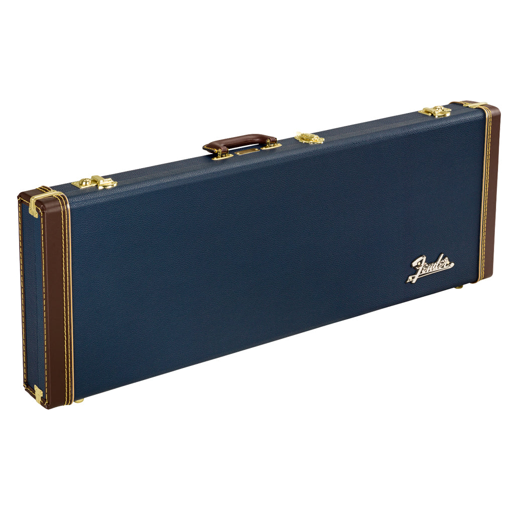 Fender Classic Series Wood Case Strat Tele Navy Blue