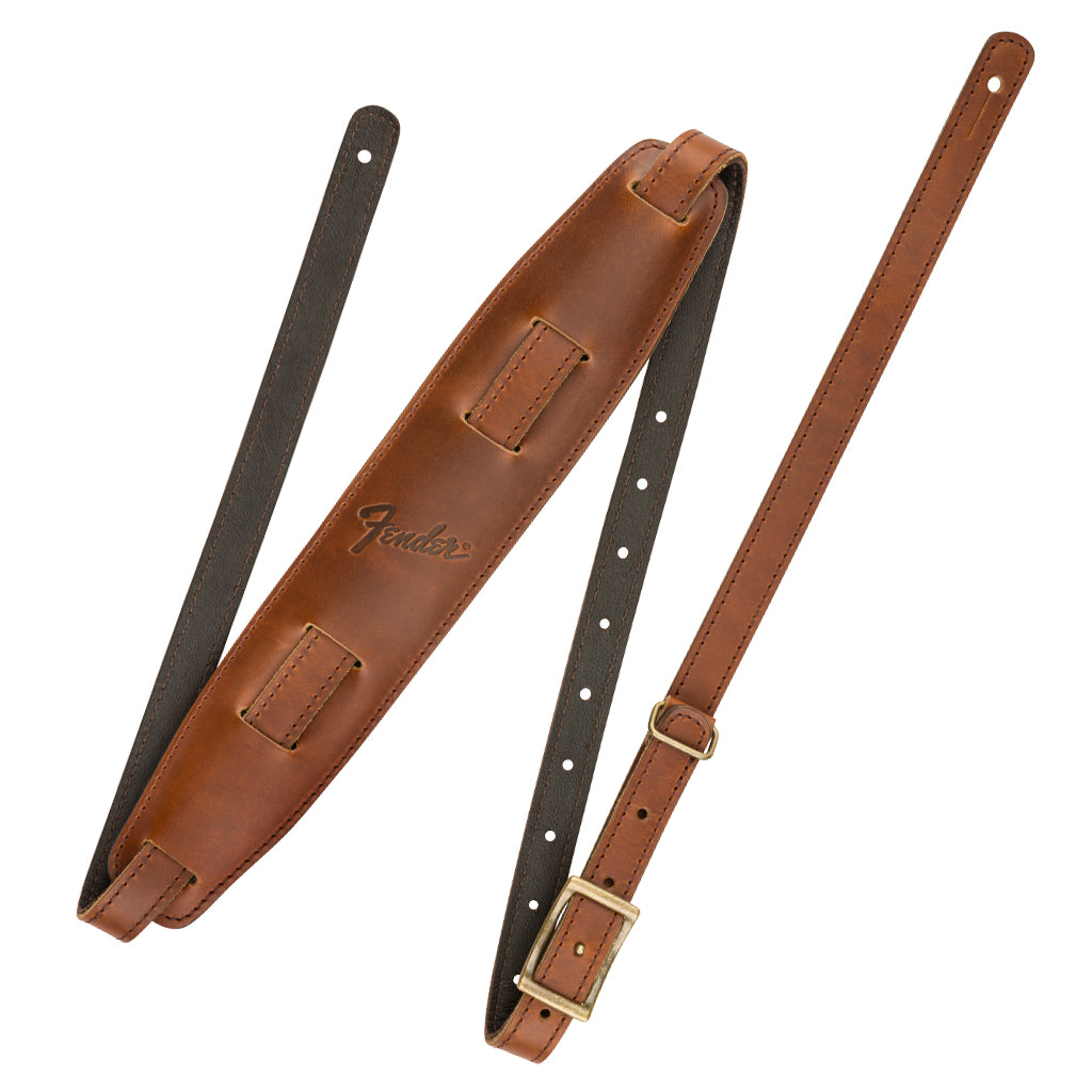 Fender Mustang Saddle Strap Cognac