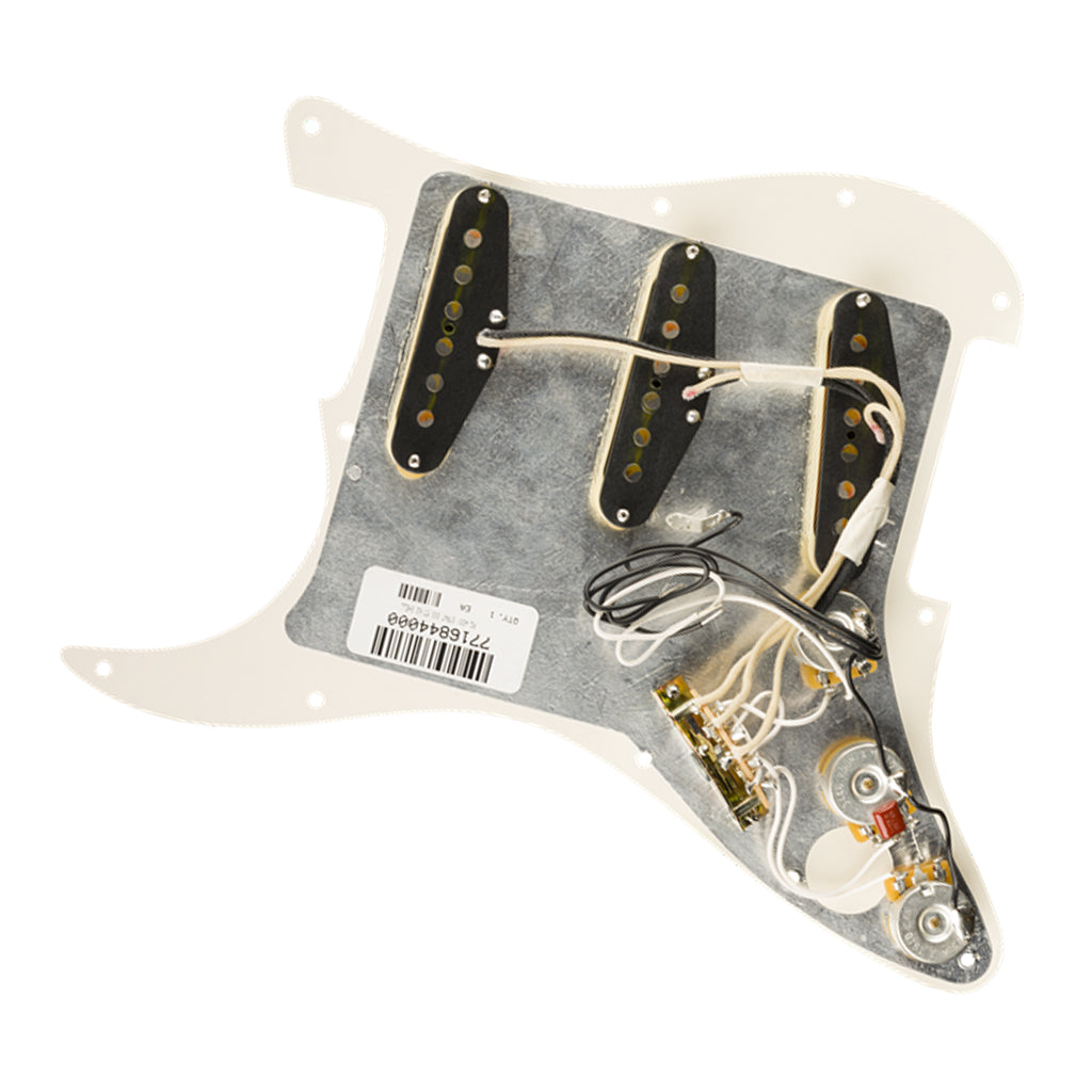 Fender Pre Wired Strat Pickguard Original 57 62 SSS Tortoise Shell 11