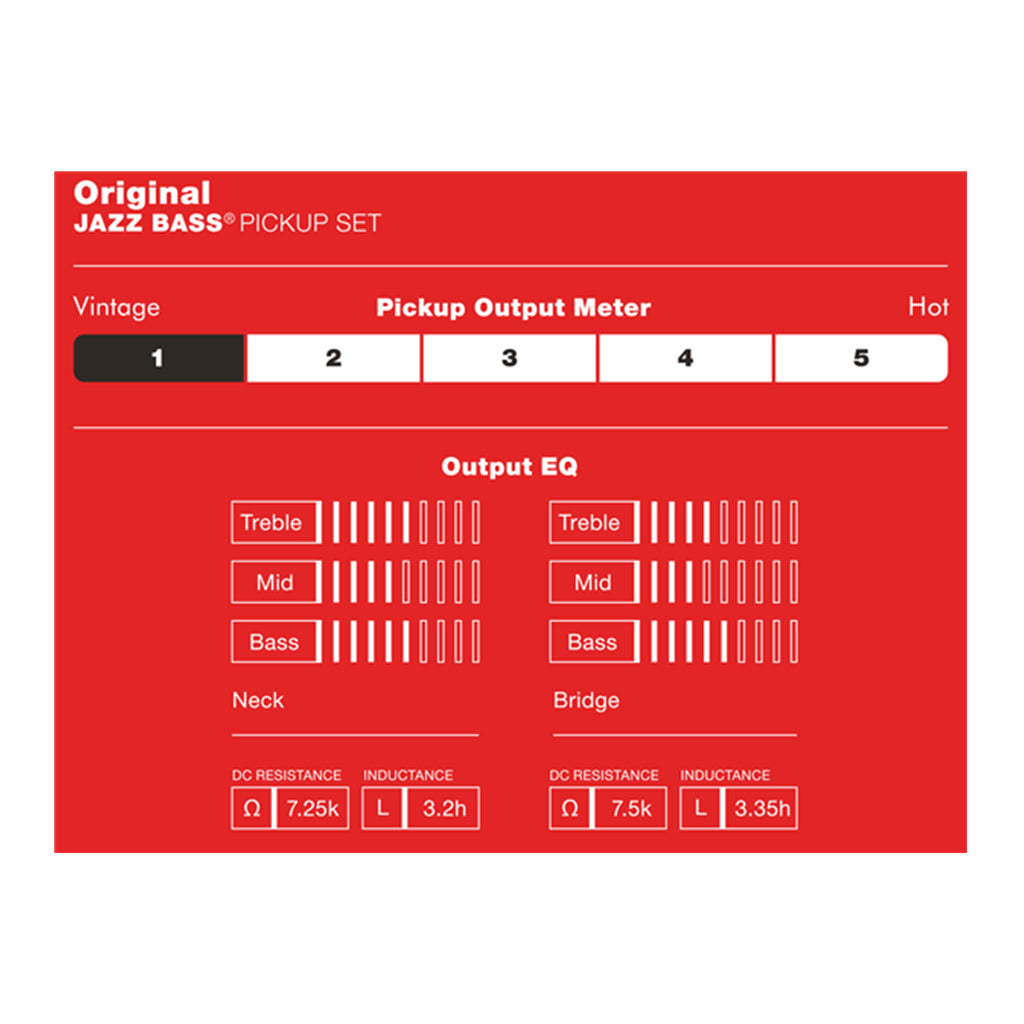 Fender Original Jazz Bass Pickups 2