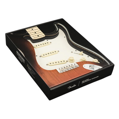 Fender Pre Wired Strat Pickguard Vintage Noiseless SSS Parchment 11