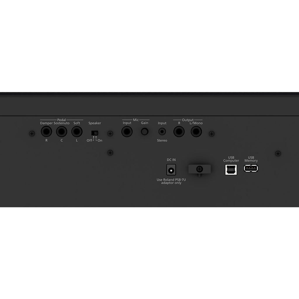 Roland - FP60XBKS - Black Kit Bundle