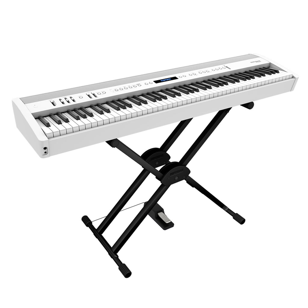 Roland FP 60XWH Digital Piano White Kit Bundle