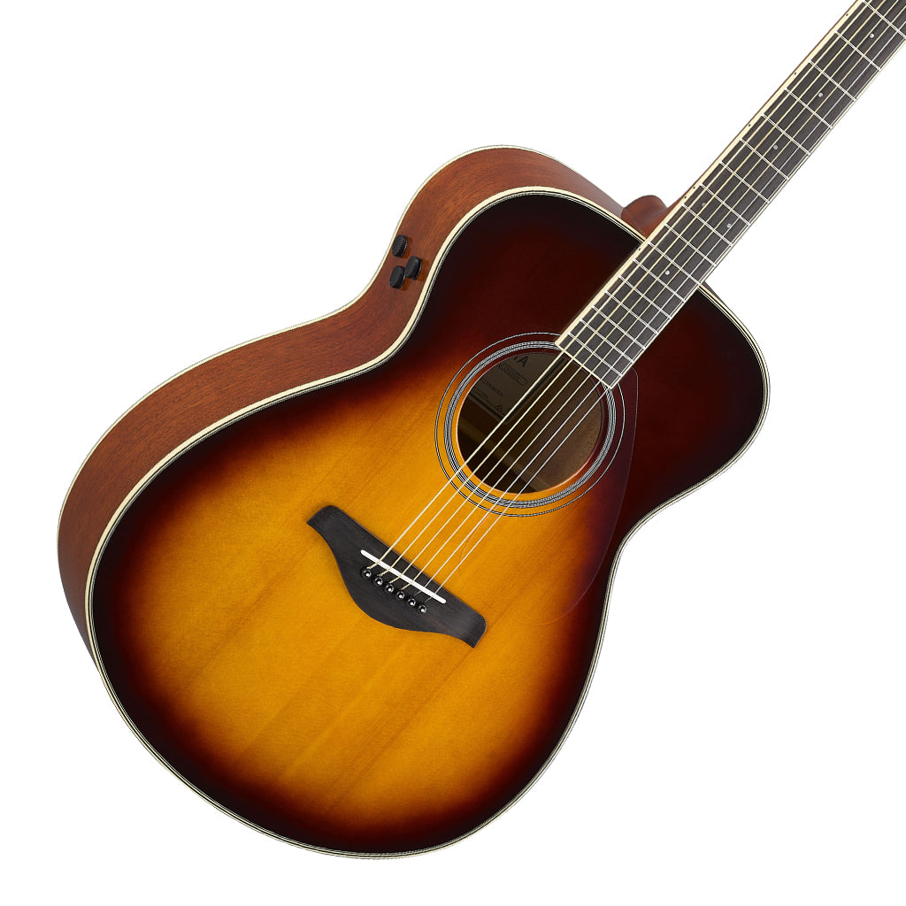 Yamaha FS-TA TransAcoustic Concert Guitar - Brown Sunburst