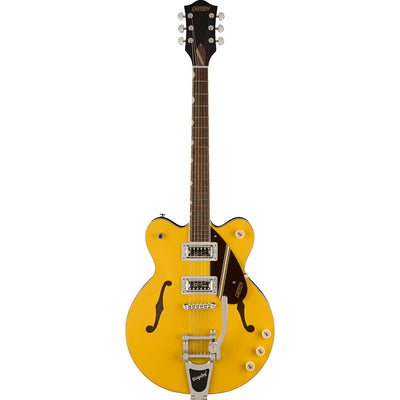 Gretsch G2604T Limited Edition Streamliner™ Rally II Center Block with Bigsby®, Laurel Fingerboard, Two-Tone Bamboo Yellow/Copper Metallic