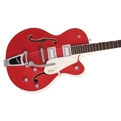 Gretsch - G5410T Limited Edition Electromatic® Tri-Five Hollow Body Single-Cut with Bigsby® - Rosewood Fingerboard - Two-Tone Fiesta Red/Vintage White