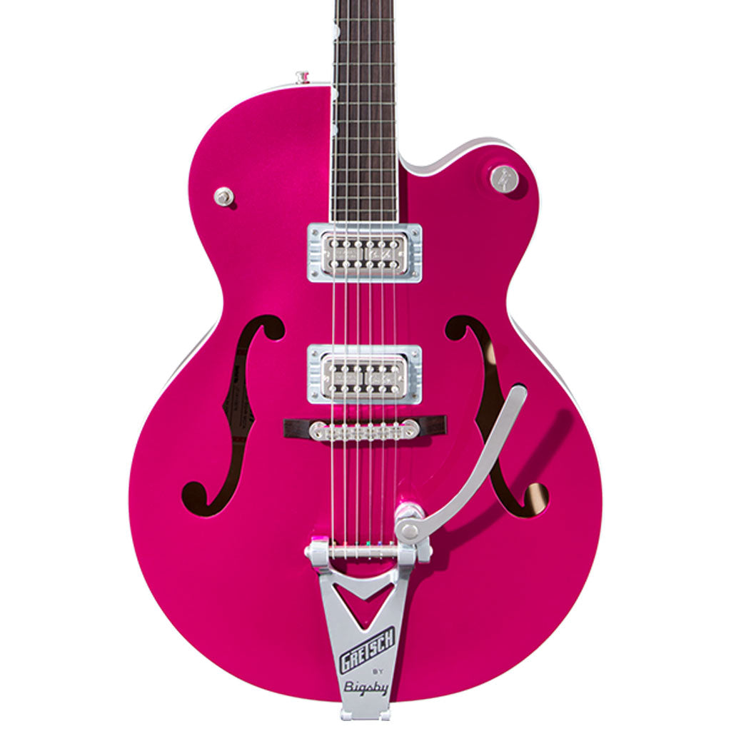 Gretsch G6120T-HR Brian Setzer Signature Hot Rod Hollow Body with Bigsby - Rosewood Fingerboard - Candy Magenta