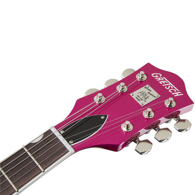 Gretsch G6120T-HR Brian Setzer Signature Hot Rod Hollow Body with Bigsby - Rosewood Fingerboard - Candy Magenta