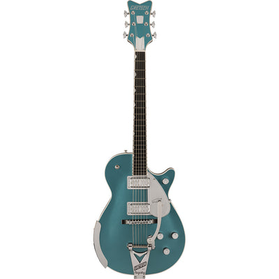Gretsch G6134T-140 LTD 140th Double Platinum Penguin™ with String-Thru Bigsby®, Ebony Fingerboard, Two-Tone Stone Platinum/Pure Platinum
