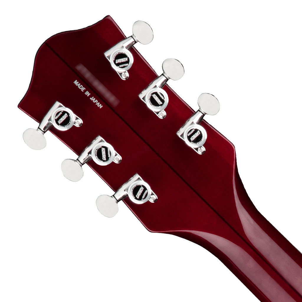Gretsch G6119T ET Players Edition Tennessee Rose Electrotone Hollow Body with String Thru Bigsby Dark Cherry Stain