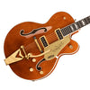 Gretsch G6120TG DS Players Edition Nashville Hollow Body DS with String Thru Bigsby and Gold Hardware Roundup Orange