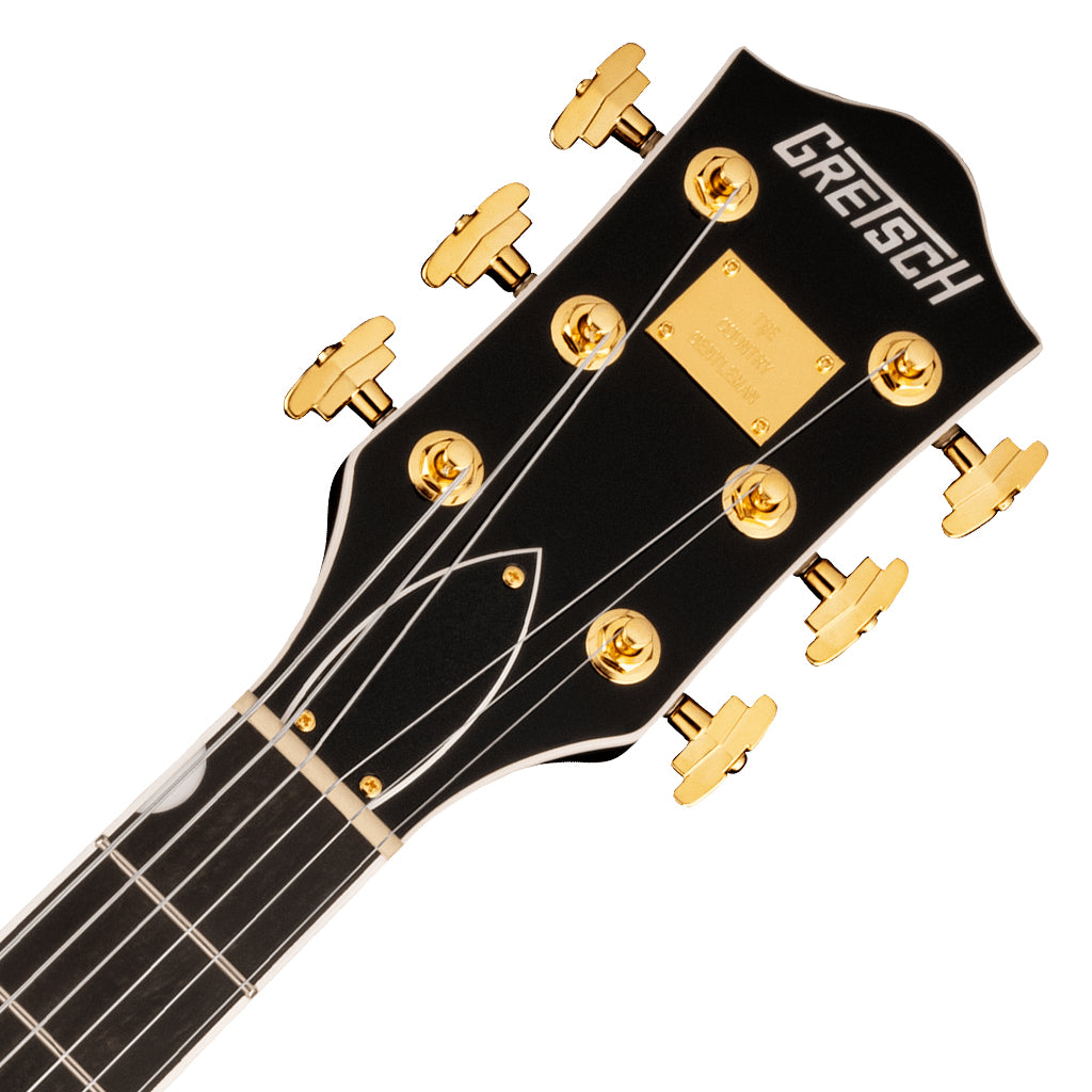 Gretsch G6122TG Players Edition Country Gentleman Hollow Body with String Thru Bigsby and Gold Hardware Walnut Stain