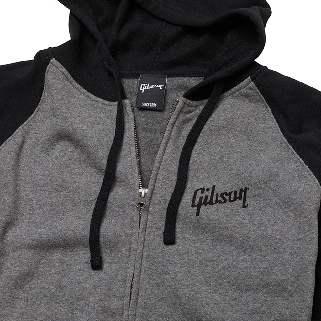 Gibson Logo Full-Zip Hoodie - Small