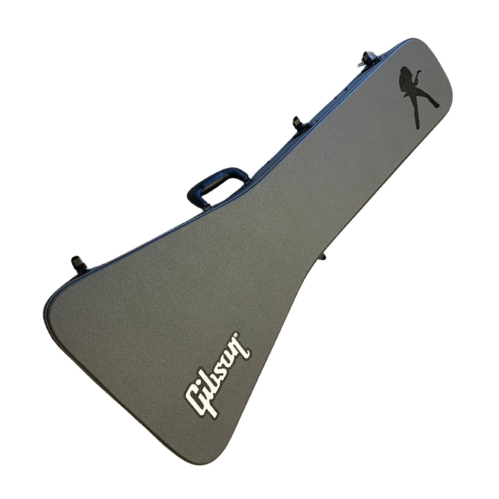 Gibson - Dave Mustaine Flying V EXP - Silver Metallic-Sky Music