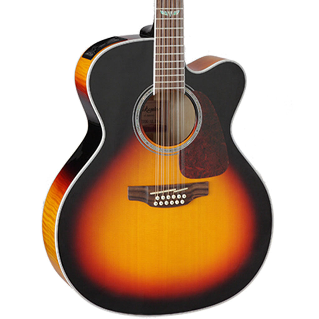 Takamine TGJ72CE12BSB 12-String Jumbo - Brown Sunburst