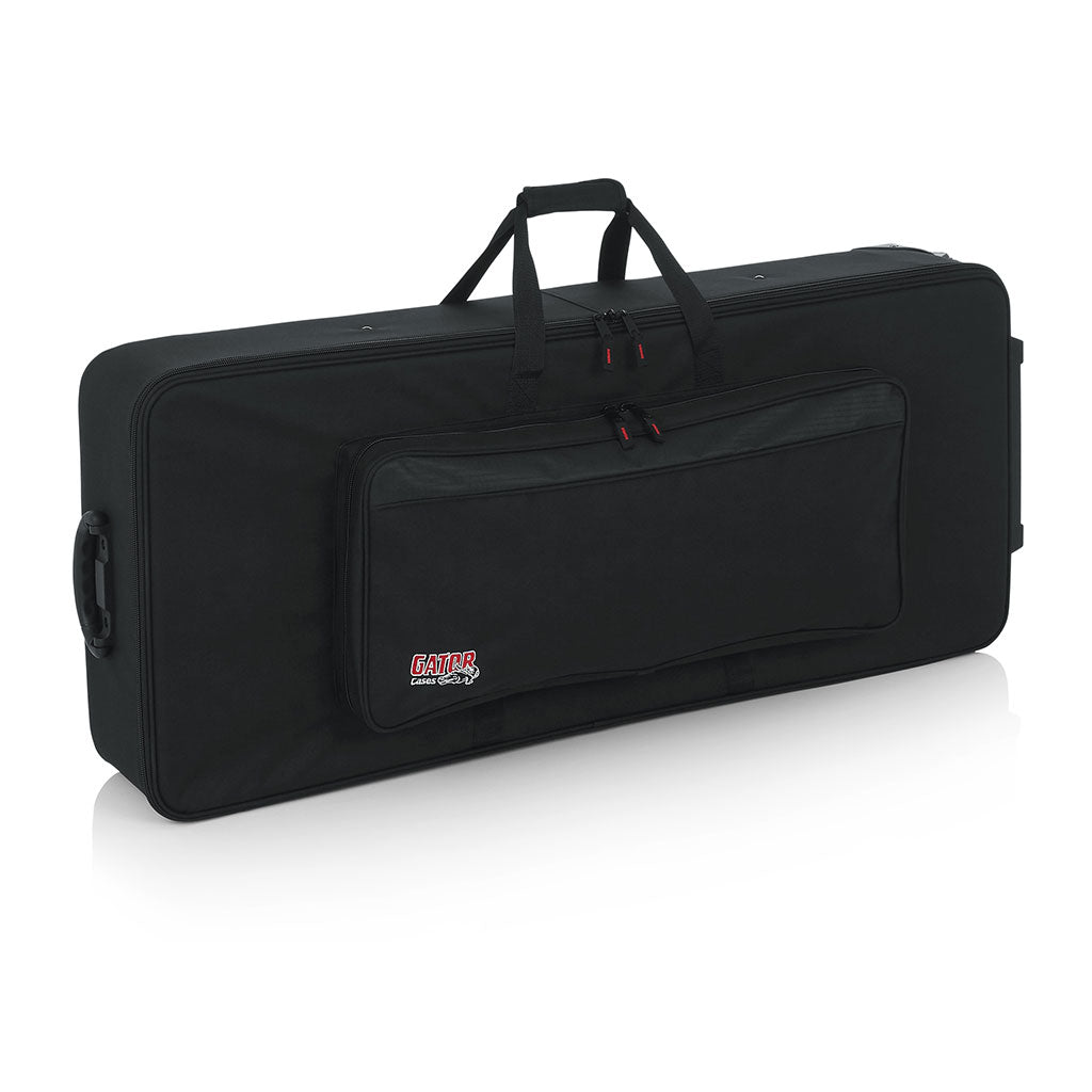 Gator GK-61 Rigid EPS Foam Lightweight Case w/ Wheels for 61 Note Keyboards