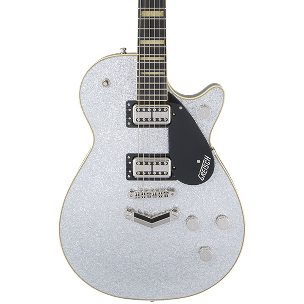 Gretsch  G6229 Players Edition Jet™ BT with V-Stoptail, Rosewood Fingerboard, Silver Sparkle