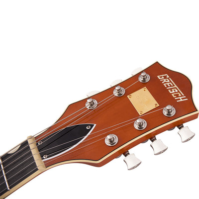 Gretsch - G6659T Players Edition Broadkaster® Jr. Center Block Single-Cut with String-Thru Bigsby®, Ebony Fingerboard, Roundup Orange