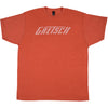 Gretsch Tee - Gretsch Logo - Orange - Large