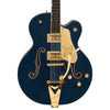 Gretsch G6136TG Players Edition Falcon Hollow Body with String Thru Bigsby and Gold Hardware Midnight Sapphire