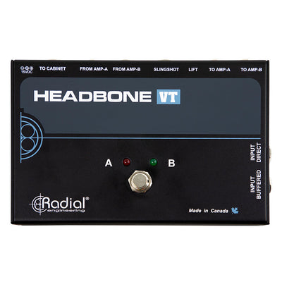 Radial HEADBONE VT - Tube Amplifier Head Switcher