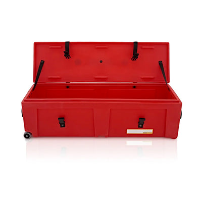 Hardcase - Red 28" - Hardware Case with Wheels