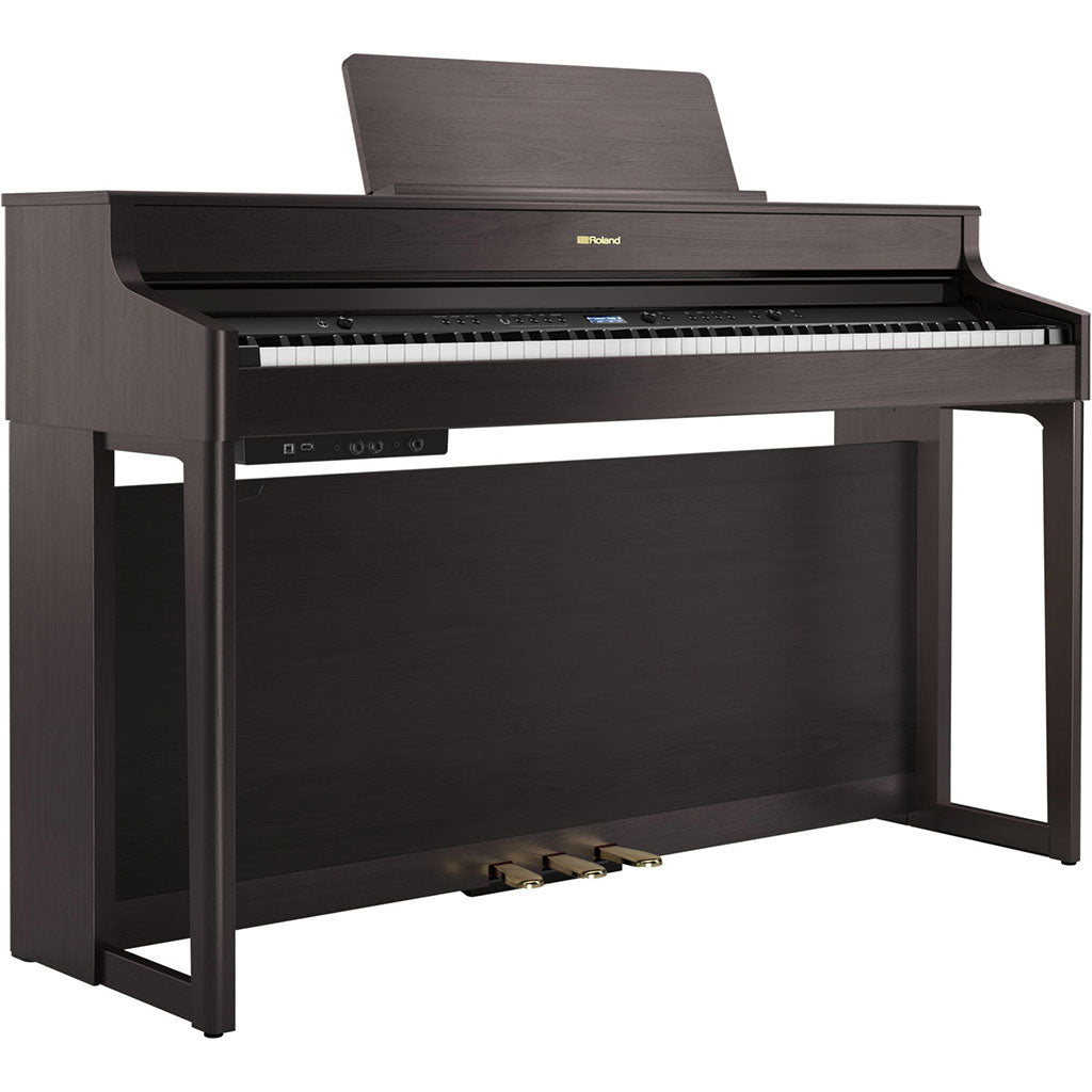 Roland HP702 Digital Piano &amp; Stool - Dark Rosewood
