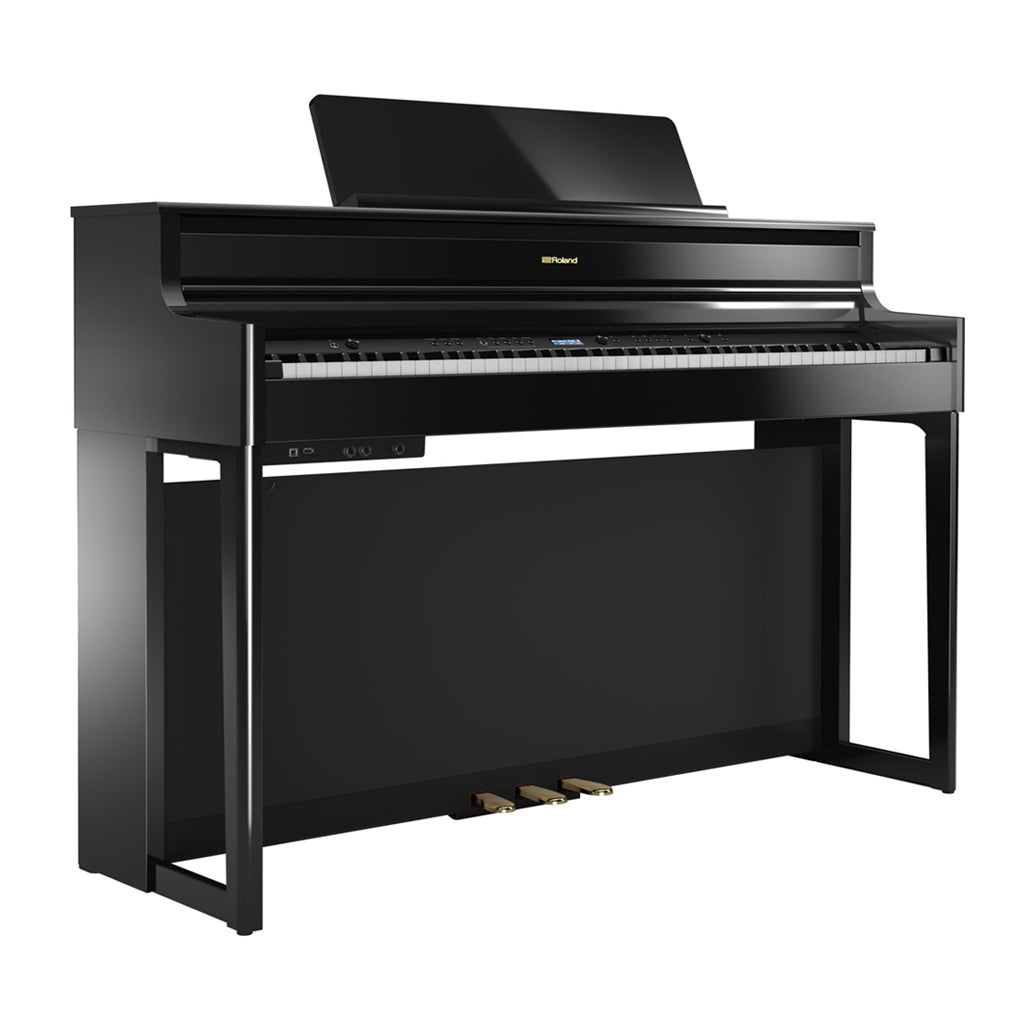Roland HP704 Digital Piano Polished Ebony