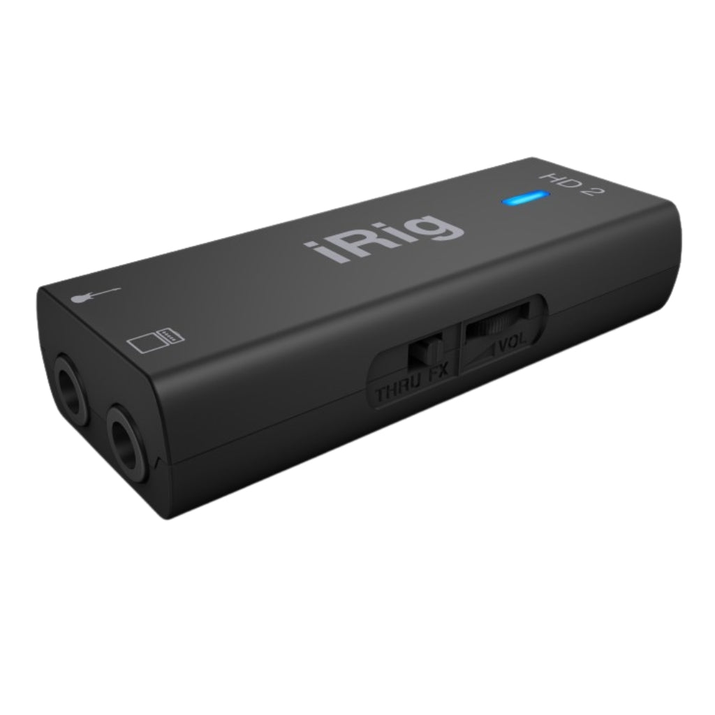 IK iRig HD 2 Professional Quality Digital Guitar Interface for iPhone iPad Mac & PC
