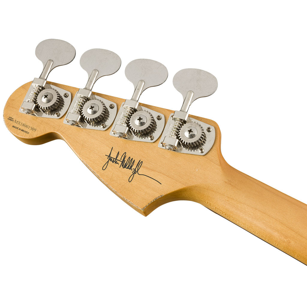 Fender JMJ Road Worn Mustang Bass - Faded Daphne Blue