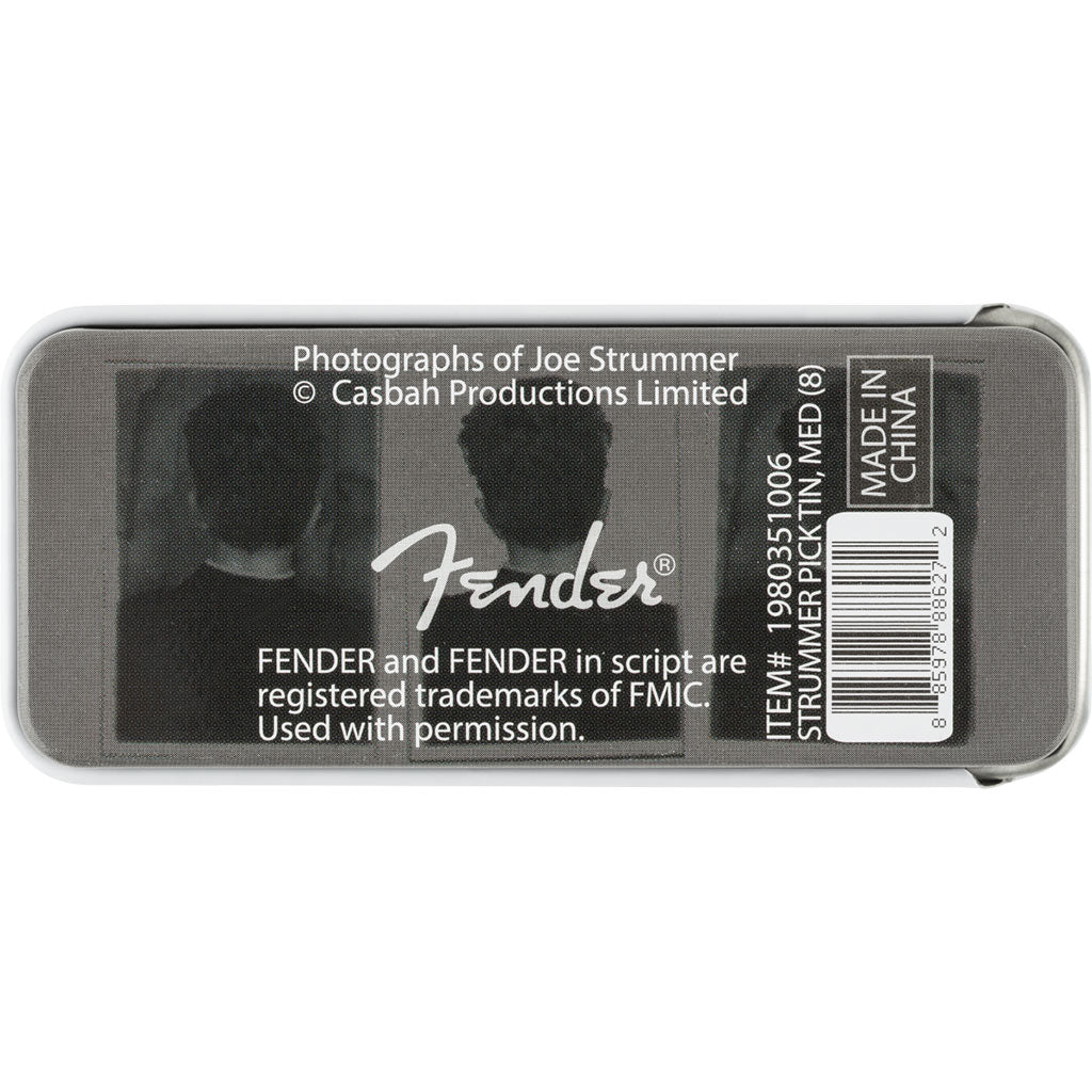 Fender - Joe Strummer Pick Tin, Medium (8)-Sky Music