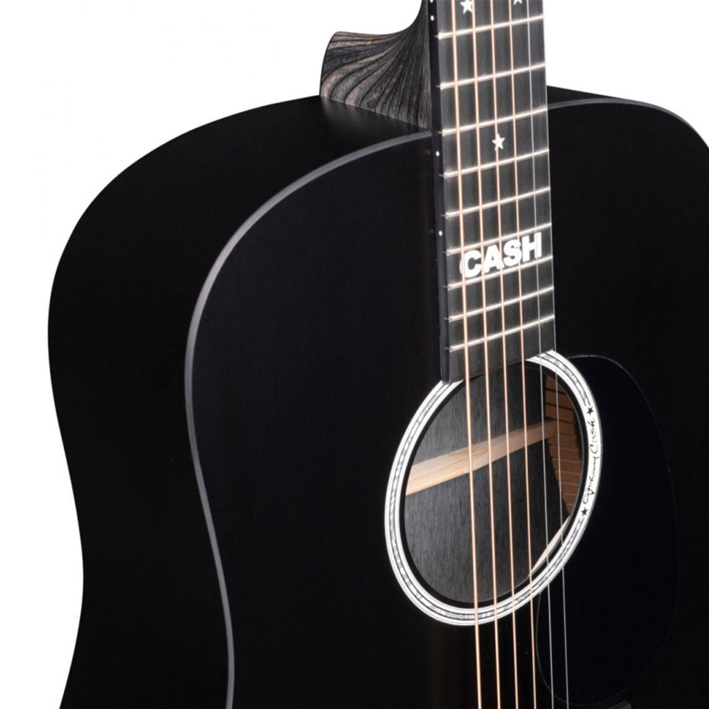 Martin DX Johnny Cash Guitar - Jett Black
