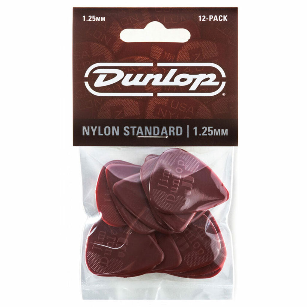 Jim Dunlop Nylon Standard Pick - 1.25mm - 12 pk.-Sky Music