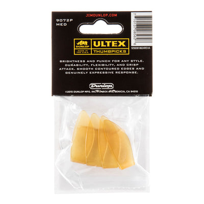 Dunlop Ultex Medium Thumb Pick - Player Pack