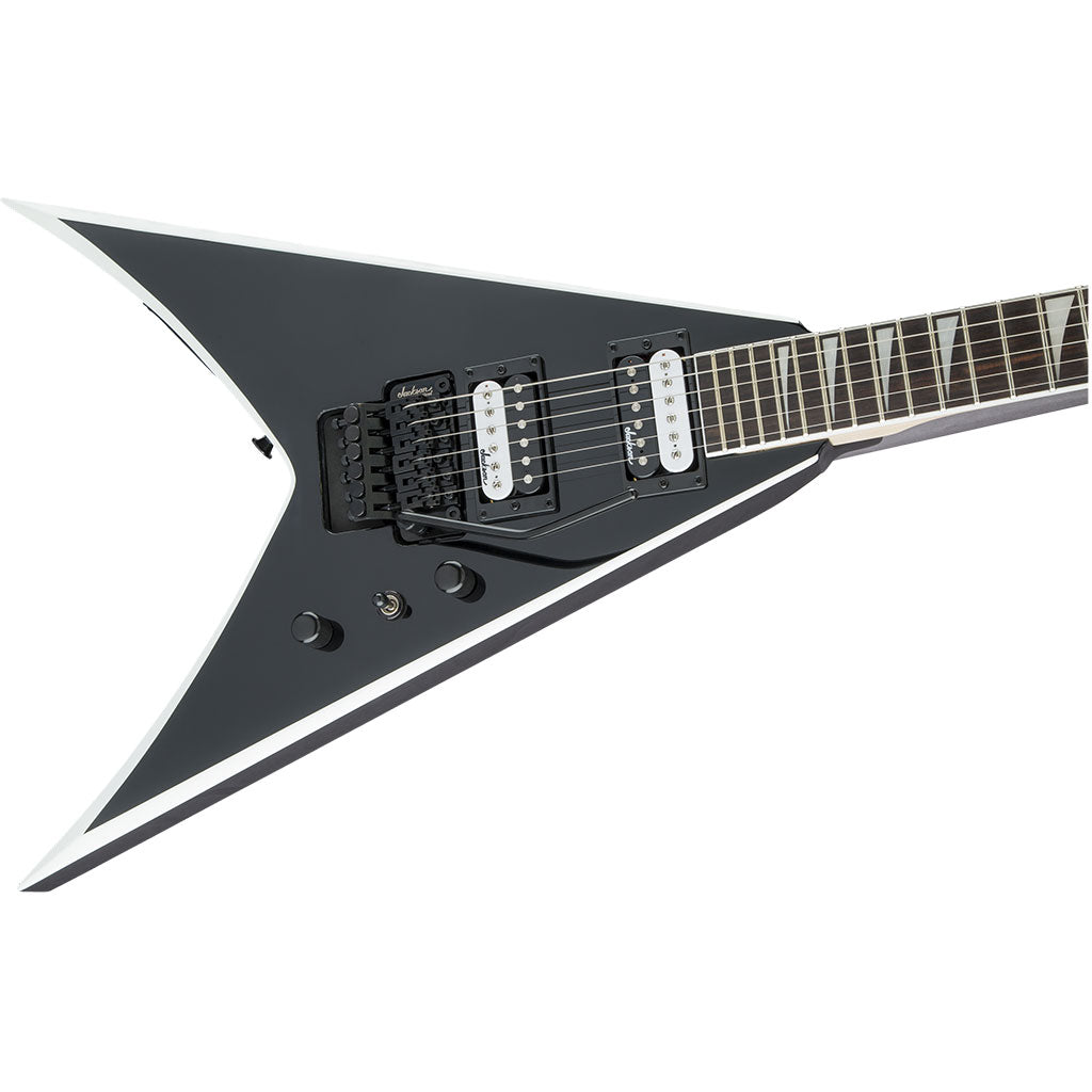Jackson - JS Series King V™ JS32, Amaranth Fingerboard, Black with White Bevels