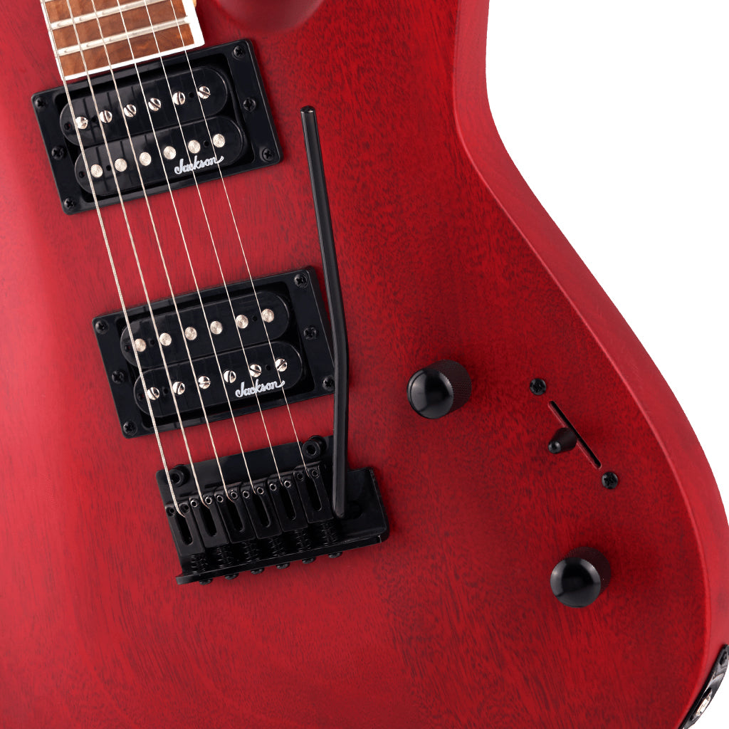 Jackson JS Series Dinky Arch Top JS24 DKAM Caramelized Maple Fingerboard Red Stain