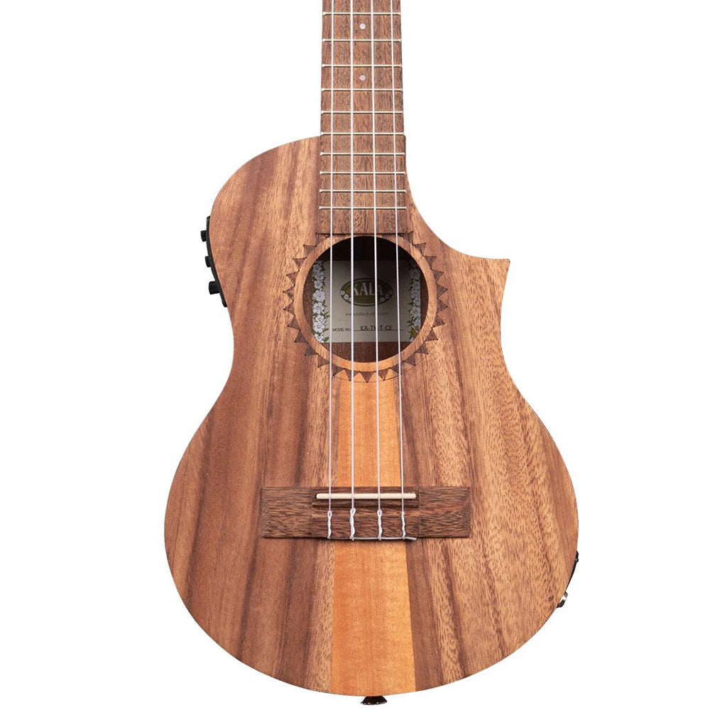 Kala - Tenor Ukulele with Cutaway + EQ - Teak