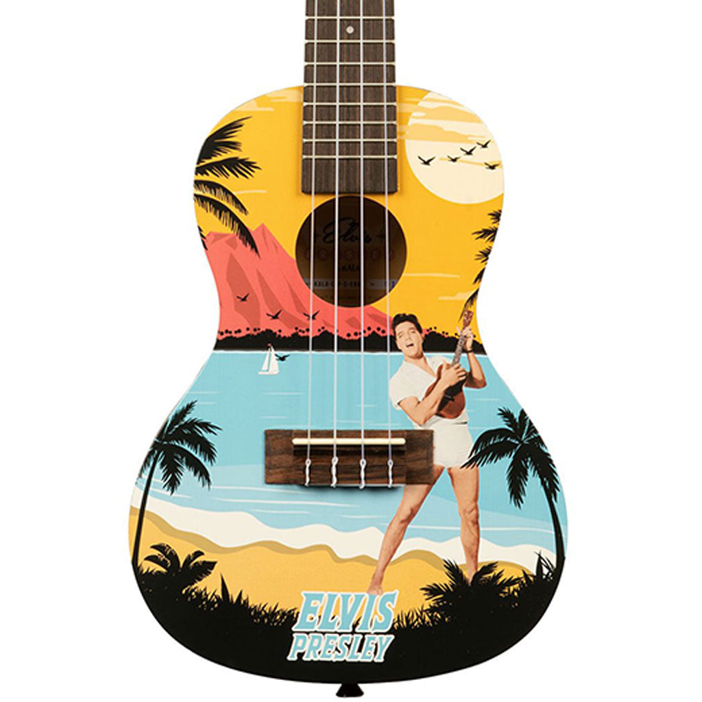 Kala LTP Elvis Blue Hawaii Concert Ukulele