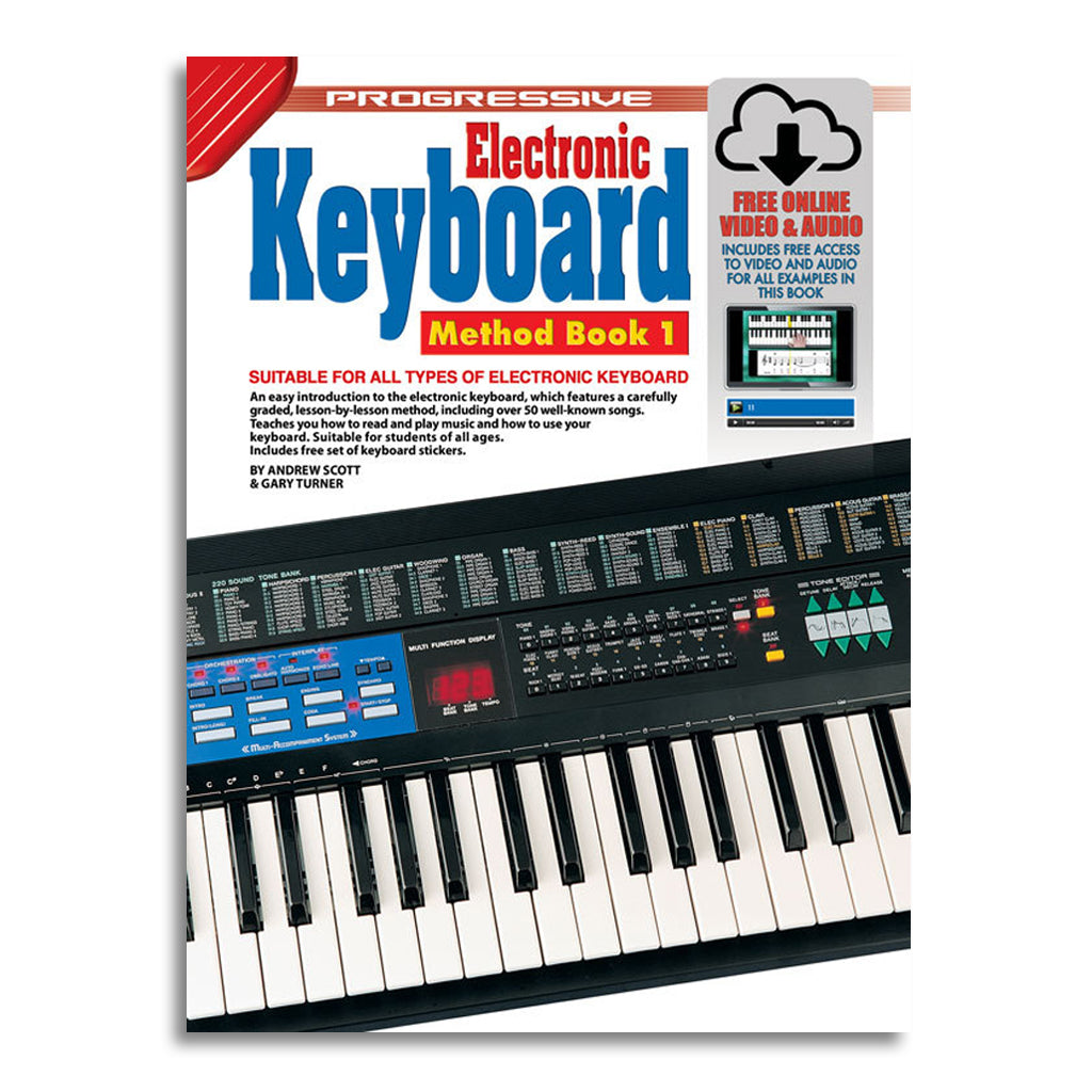 Progressive Keyboard Method Book 1 Online Video &amp; Audio
