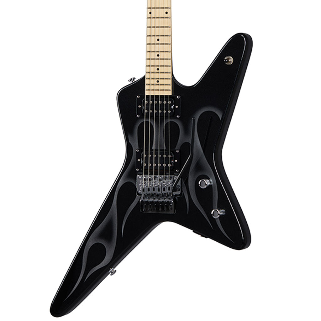 KRAMER Tracii Guns Gunstarランダムスター？ Kramer Tracii Guns Gunstar Voyager Outfit - Black Metallic - Sky Music