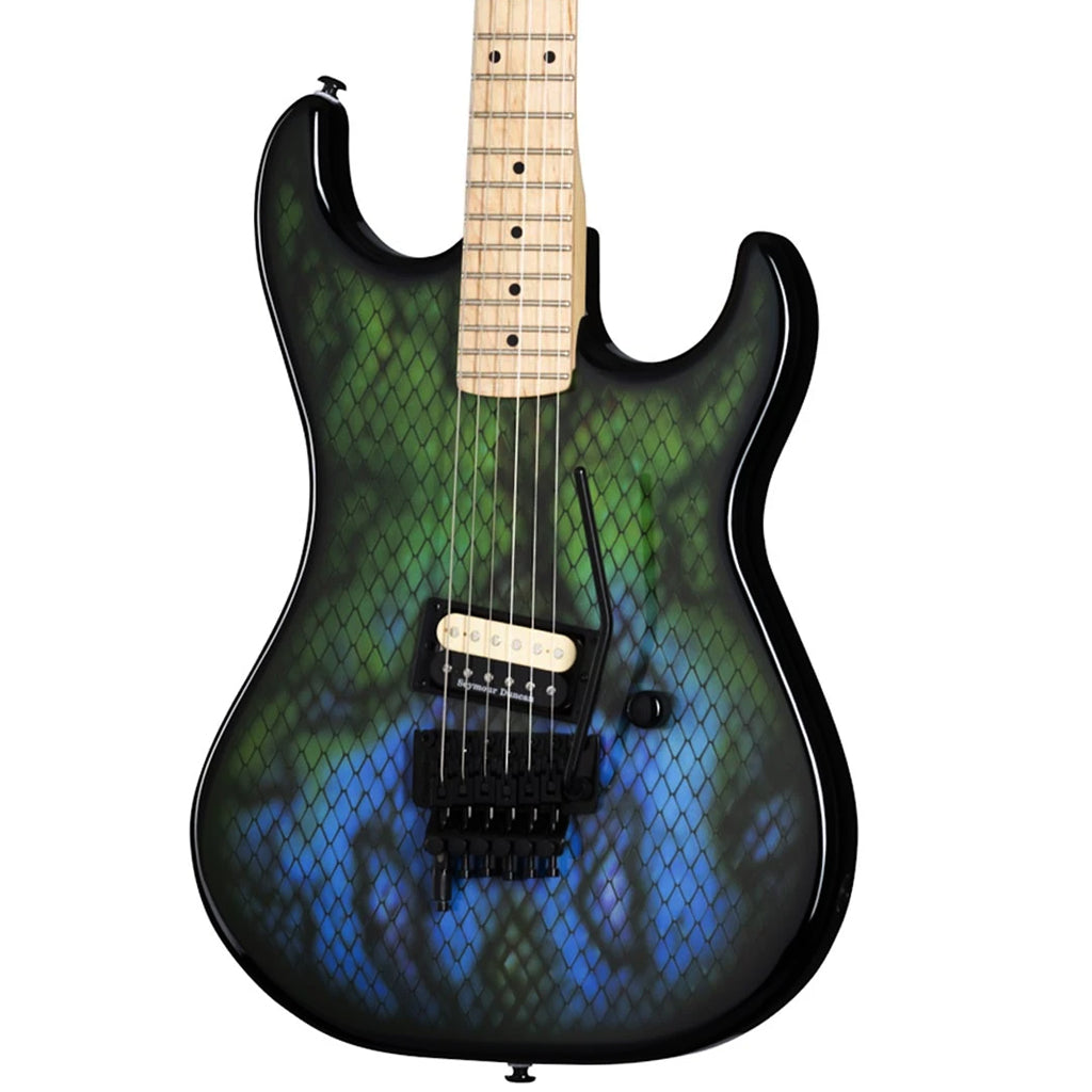 Kramer Baretta Snakeskin Green Blue Fade