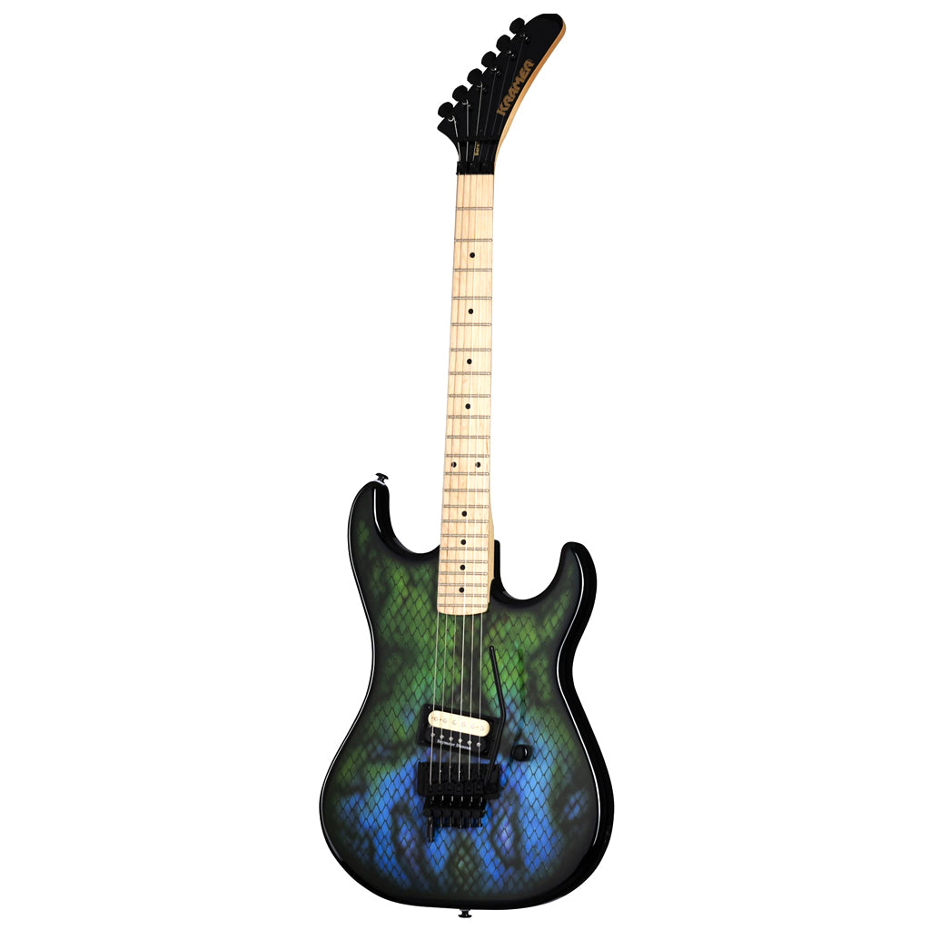 Kramer Baretta Snakeskin Green Blue Fade