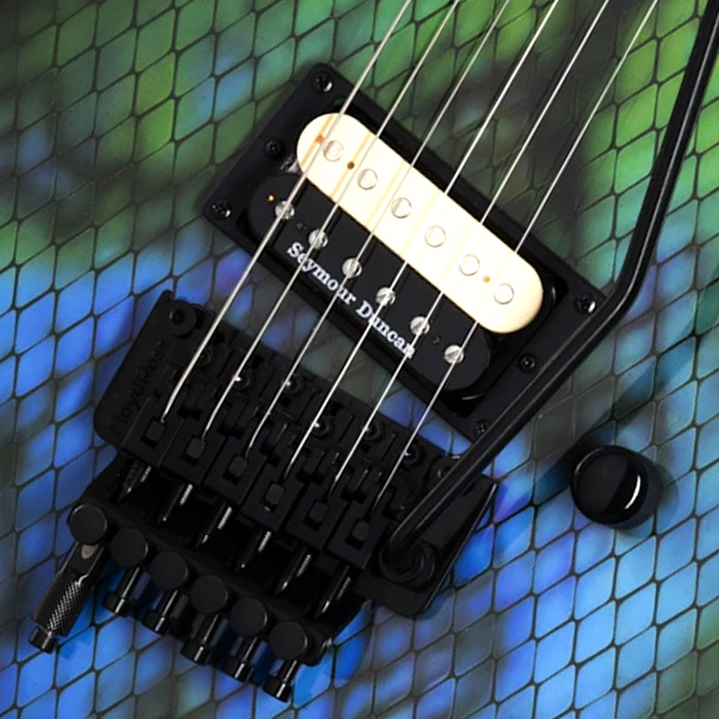 Kramer Baretta Snakeskin Green Blue Fade